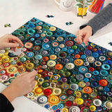 Button Treasure Jigsaw Puzzle 1000 Pieces