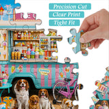Lebendiges Basar -Puzzle 1000 Teile