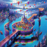 Guitar Island Jigsaw Puzzle 1000 Pieces