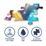 Rompecabezas de manzanas de colores florecientes, 1000 piezas