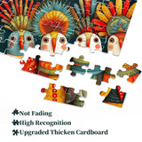 Feather Crown Tribe Jigsaw Puzzle 1000 Pieces