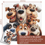 Happy Dogs Jigsaw Puzzle 1000 Pieces