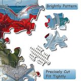 Blühendes Farbapfel-Puzzle 1000 Teile