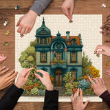Puzzle Pomme Colorée en Fleurs 1000 Pièces