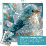 Crystal Bird Jigsaw Puzzle 1000 Pieces