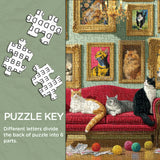 Feline Art Moment Puzzle 1000 Teile
