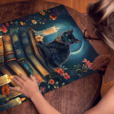 Mystic Cat and Magic Books Jigsaw Puzzle 1000 PCS