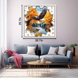 Regenbogenvogel -Sockenparty Puzzle 1000 Stücke