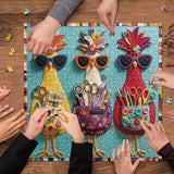 Puzzle della parata delle papere, 1000 pezzi