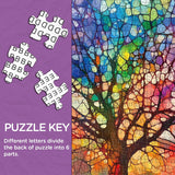 Black Gold Rose Rose Puzzle 1000 pièces