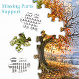 Puzzle Muse del cucito vintage 1000 pezzi