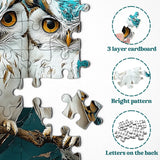 Marble Owls Jigsaw Puzzle 1000 Pieces