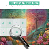 Black Gold Rose Rose Puzzle 1000 pièces