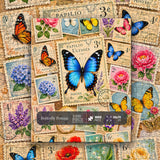 Puzzle élégant de chiens de fleurs 1000 pièces