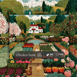 Puzzle Romance Coloré 1000 Pièces