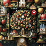 Snowy Night Village Jigsaw Puzzle 1000 Stück
