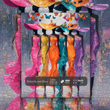 Butterfly and Muse Jigsaw Puzzle 1000 Pieces