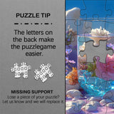 Puzzle rosa oro nero puzzle 1000 pezzi