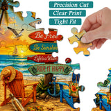 Elegante puzzle con cani con fiori, 1000 pezzi