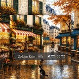 Elegante puzzle con cani con fiori, 1000 pezzi