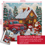 Vibrante puzzle bazar puzzle 1000 pezzi
