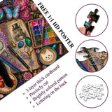 Elegante puzzle con cani con fiori, 1000 pezzi