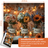 Cozy Flower Vases Jigsaw Puzzle 1000 Pieces