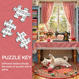 Sewing Cottage Jigsaw Puzzle 1000 Pieces