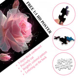 Black Gold Rose Jigsaw Puzzle 1000 piezas