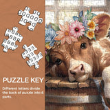 The Lying Cow Jigsaw Puzzle 1000 Pieces