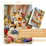 Puzzle Teacup Wonderland 1000 pièces