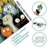 Big-Eye Cats Jigsaw Puzzle 1000 Pieces