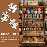 The Knitting Nook Jigsaw Puzzle 1000 Pieces