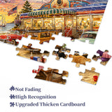 Stilvolles Blumenhunde-Puzzle 1000 Teile