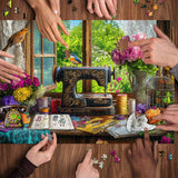 Stitches of Spring Jigsaw Puzzle 1000 Pieces