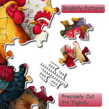 Rompecabezas de manzanas de colores florecientes, 1000 piezas