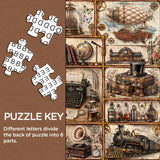 Elegante puzzle con cani con fiori, 1000 pezzi