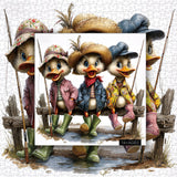 Puzzle della parata delle papere, 1000 pezzi