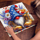 Patriotic Gnome Jigsaw Puzzle 1000 Pieces