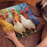 Puzzle Romance Coloré 1000 Pièces