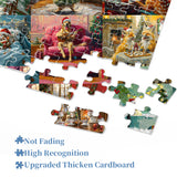 Animal Christmas Holidays Jigsaw Puzzles 1000 Pieces