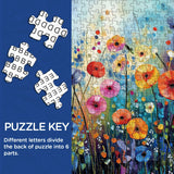 Schwarzes Gold Rosenprozzel Puzzle 1000 Stücke