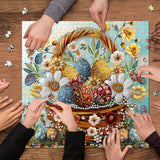 Easter Egg Basket Jigsaw Puzzle 1000 Pieces