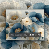Blue Elegance Jigsaw Puzzle 1000 Pieces