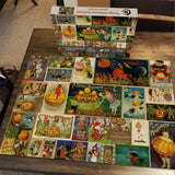 Vintage Halloween Cards Jigsaw Puzzle 1000 Pieces