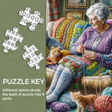 Gnome Love Puzzle 1000 Teile