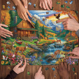 Autumn Serenity Jigsaw Puzzle 1000 Pieces