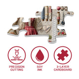 Buntes Romantik-Puzzle 1000 Teile