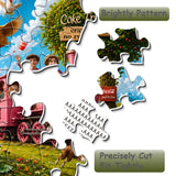 Fantasy Train Jigsaw Puzzle 1000 Pieces