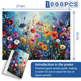 Schwarzes Gold Rosenprozzel Puzzle 1000 Stücke